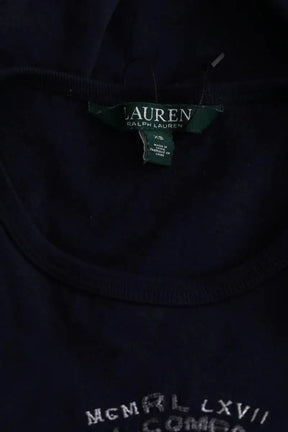 T-shirt Ralph Lauren Marine en Coton