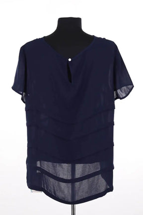 T-shirt Ralph Lauren Marine en Synthétique