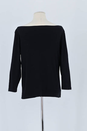 T-shirt Ralph Lauren Noir en Coton