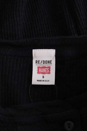 T-shirt RE/DONE Noir en Coton