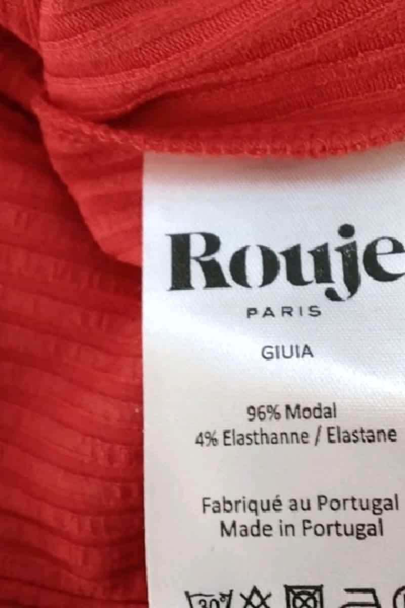 T-shirt Rouje Rouge en Coton
