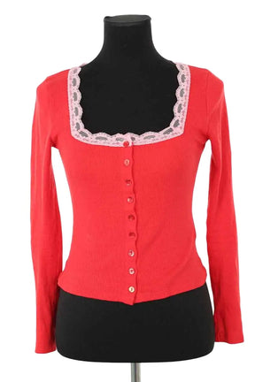 T-shirt Rouje Rouge en Coton, taille XS - Seconde Main