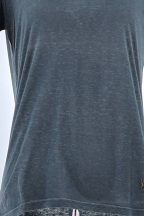 T-shirt Saint Laurent Gris en Coton