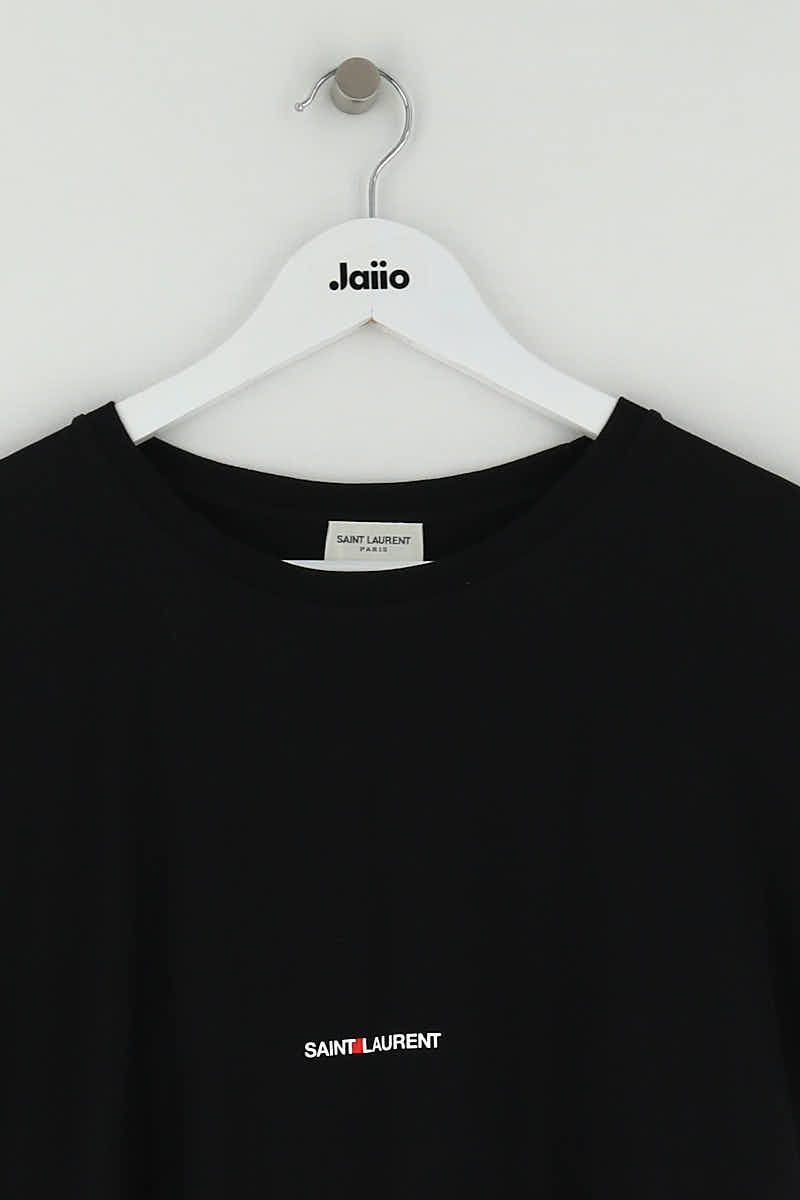 T-shirt Saint Laurent Noir en Coton