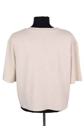 T-shirt Sandro Beige en Coton