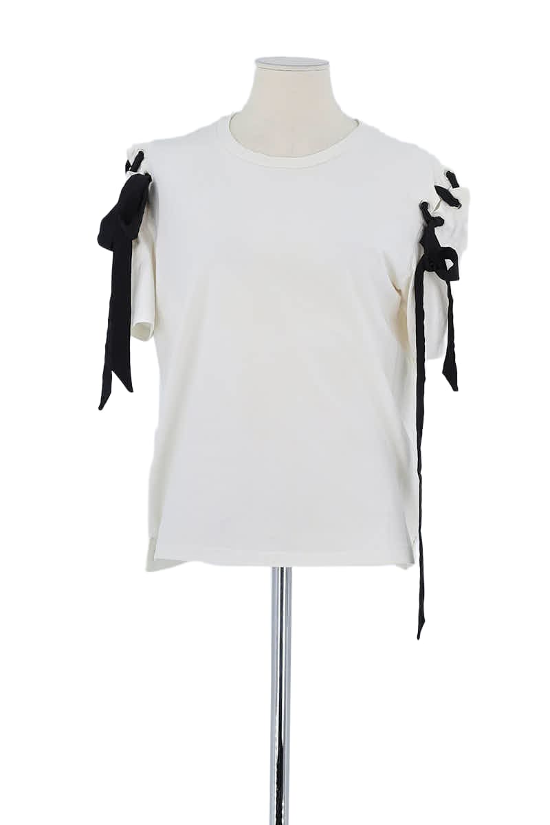 T-shirt Sandro Blanc en Coton, taille L - Seconde Main
