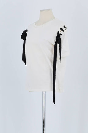 T-shirt Sandro Blanc en Coton