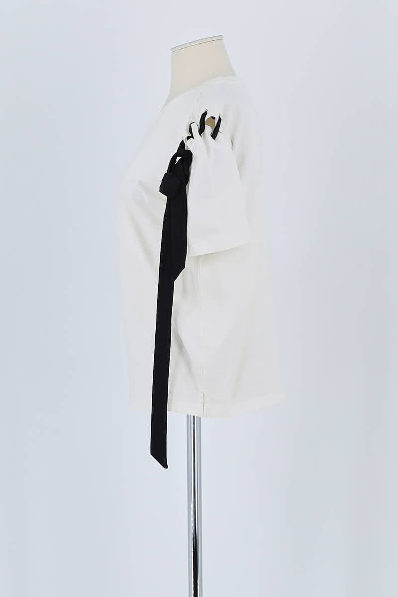 T-shirt Sandro Blanc en Coton