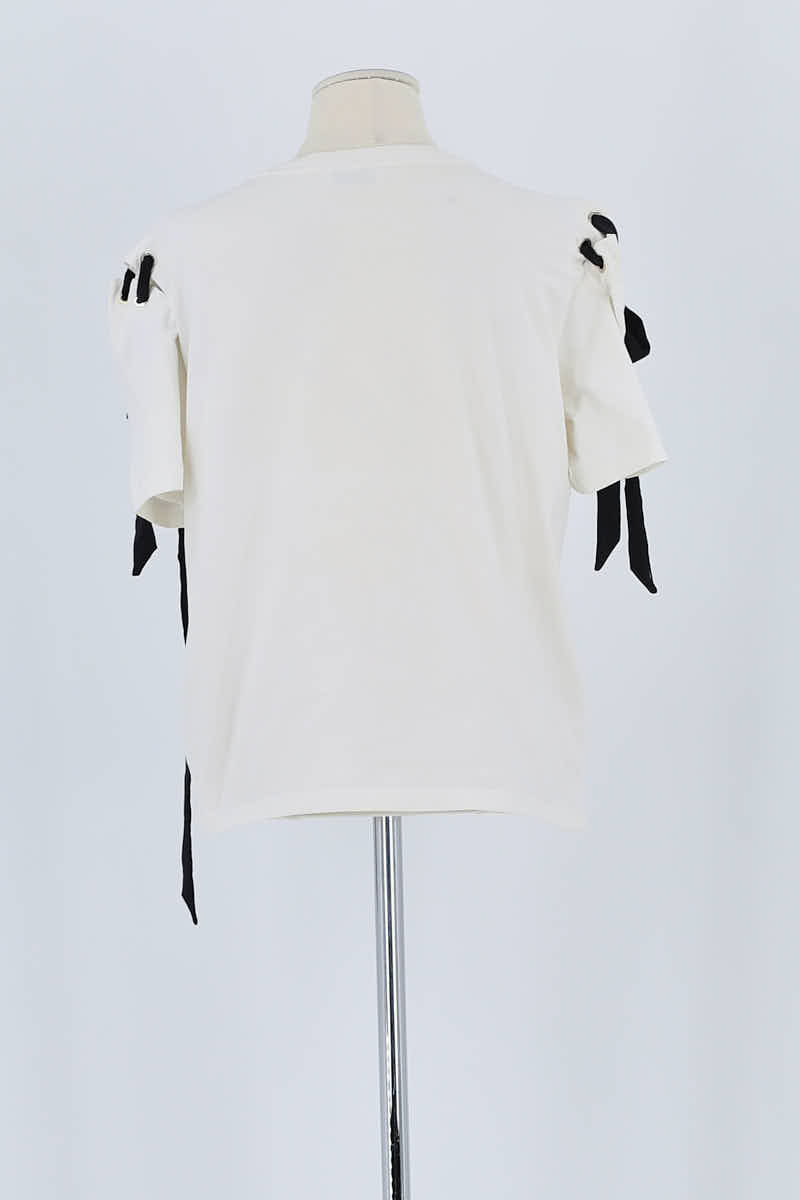 T-shirt Sandro Blanc en Coton