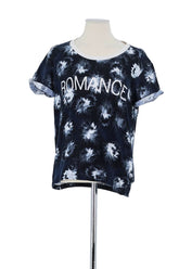 T-shirt Sandro Bleu en Coton, taille S - Seconde Main