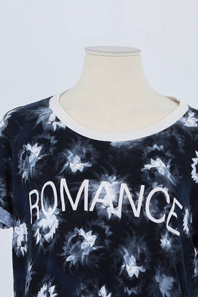 T-shirt Sandro Bleu en Coton