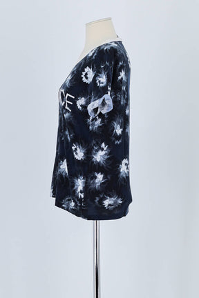 T-shirt Sandro Bleu en Coton
