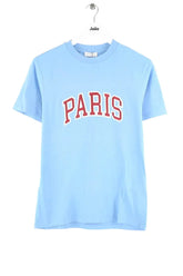 T-shirt Sandro Bleu en Coton, taille XS - Seconde Main