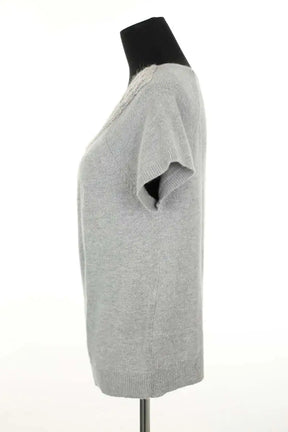 T-shirt Sandro Gris en Viscose