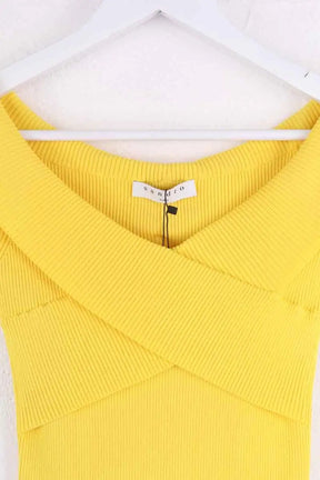 T-shirt Sandro Jaune en Viscose