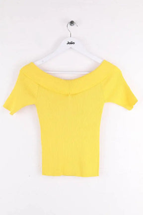 T-shirt Sandro Jaune en Viscose