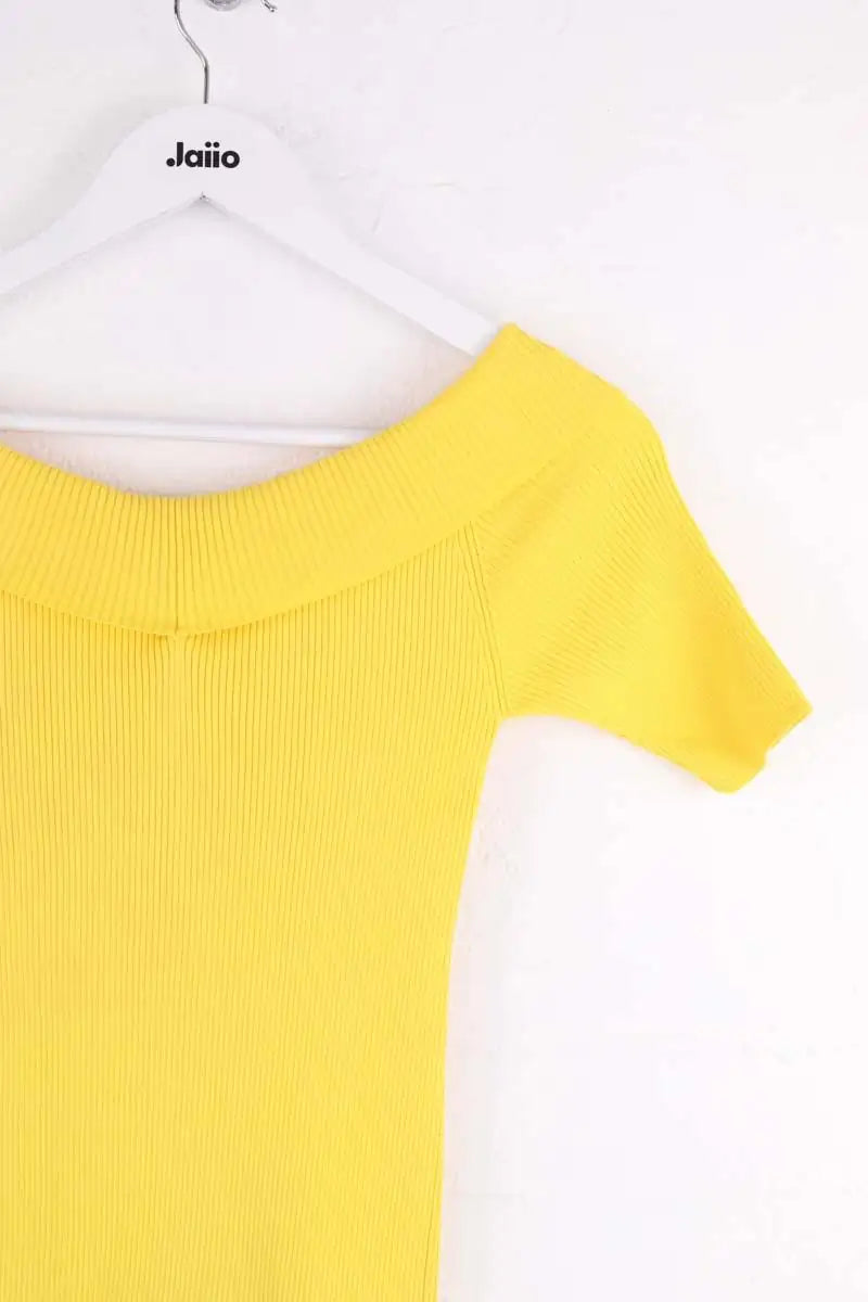 T-shirt Sandro Jaune en Viscose
