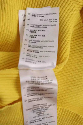 T-shirt Sandro Jaune en Viscose