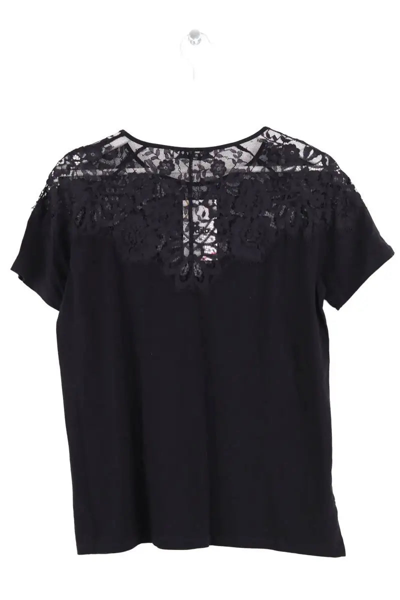 T-shirt Sandro Noir en Coton