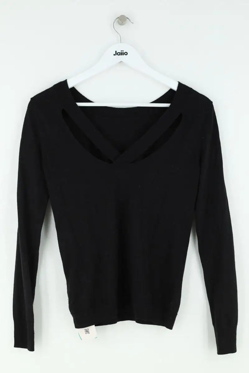 T-shirt Sandro Noir en Laine