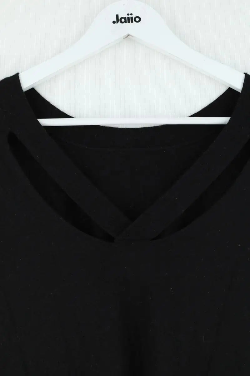 T-shirt Sandro Noir en Laine