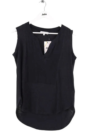 T-shirt Sandro Noir en Synthétique, taille M - Seconde Main