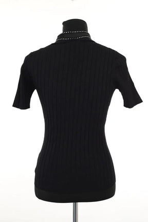 T-shirt Sandro Noir en Viscose