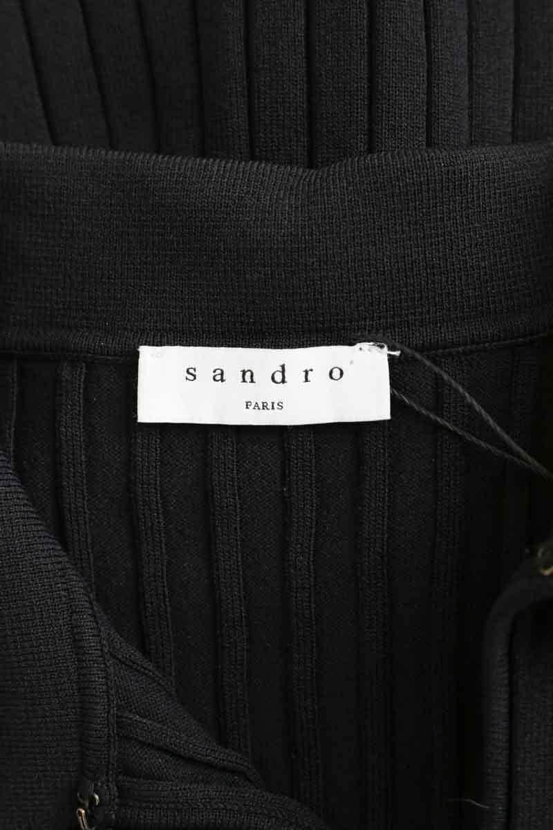 T-shirt Sandro Noir en Viscose