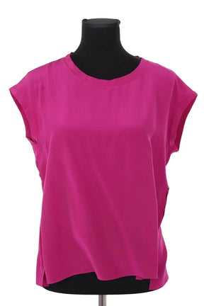 T-shirt Sandro Violet en Soie, taille S - Seconde Main