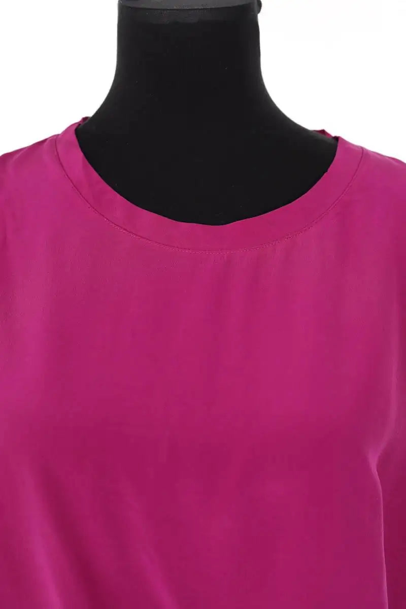 T-shirt Sandro Violet en Soie
