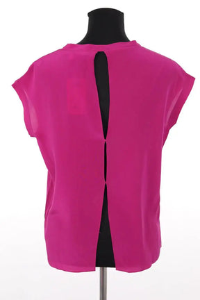 T-shirt Sandro Violet en Soie