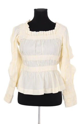 T-shirt Sea Ecru en Coton, taille M - Seconde Main
