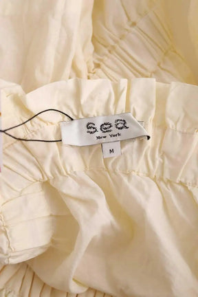 T-shirt Sea Ecru en Coton