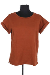 T-shirt Sessun Marron en Coton, taille L - Seconde Main