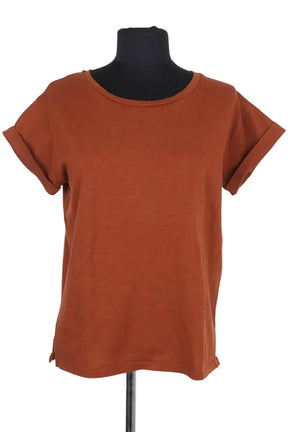 T-shirt Sessun Marron en Coton, taille L - Seconde Main