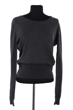 T-shirt Sézane Anthracite en Coton, taille M - Seconde Main