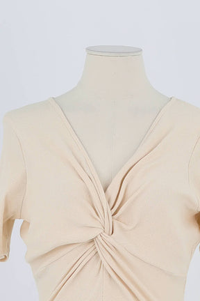 T-shirt Sézane Beige en Coton