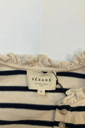 T-shirt Sézane Beige en Coton
