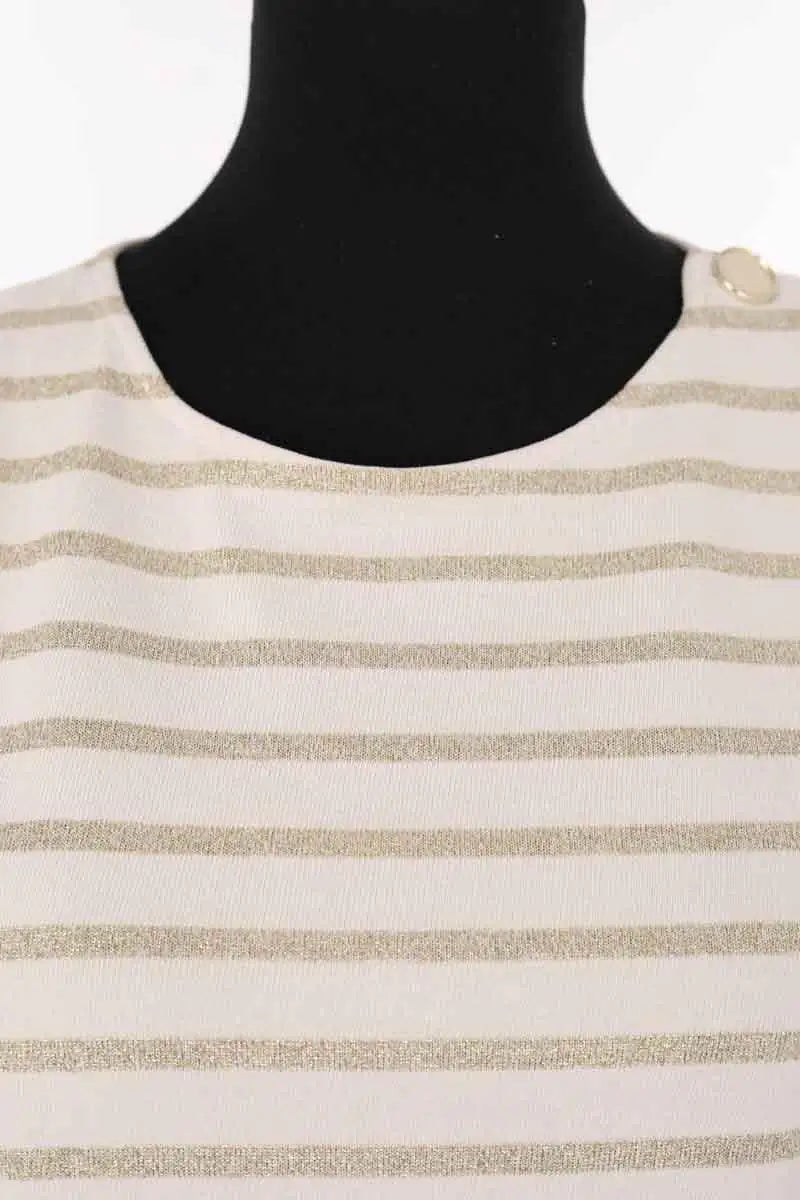 T-shirt Sézane Beige en Coton