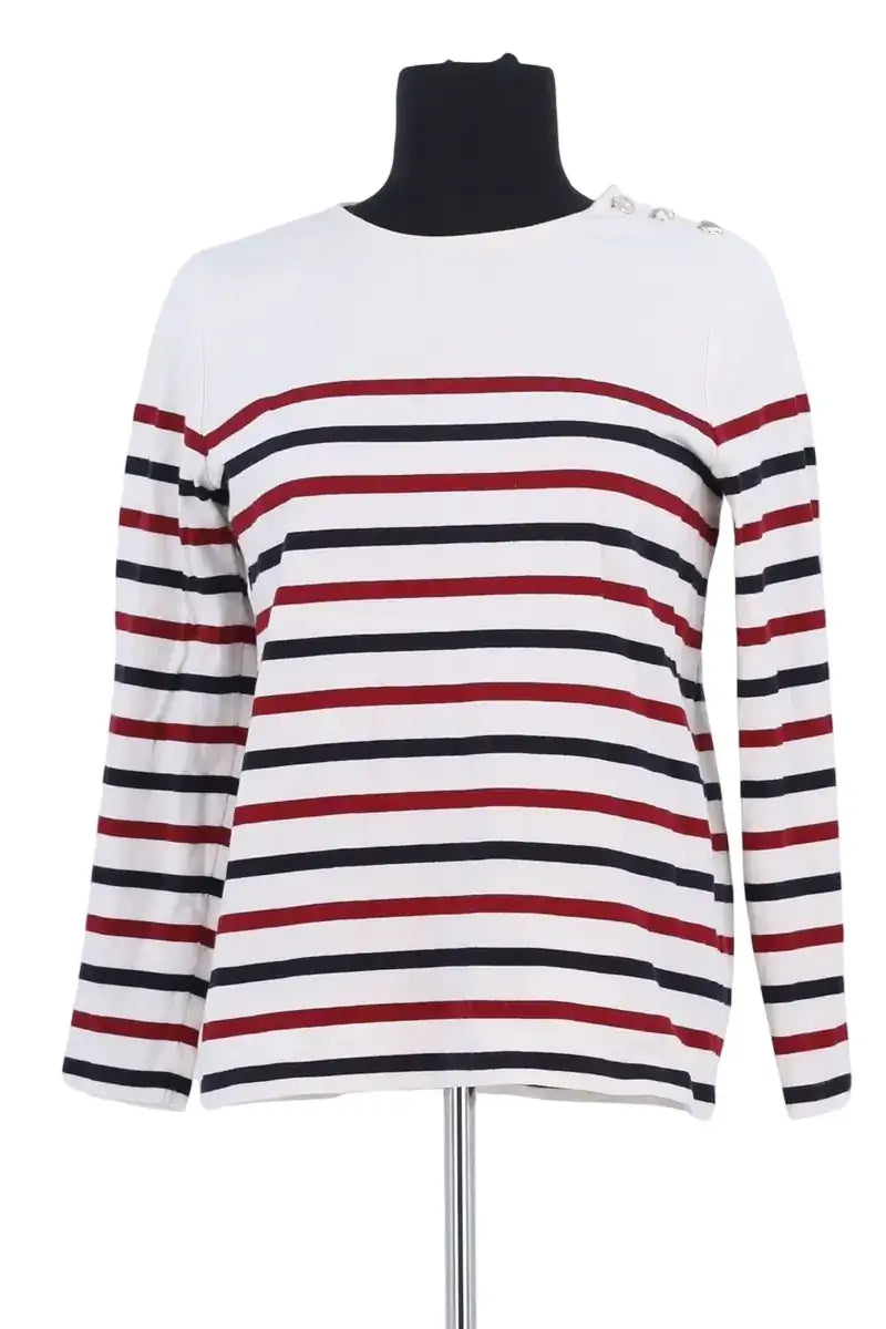 T-shirt Sézane Blanc en Coton, taille M - Seconde Main