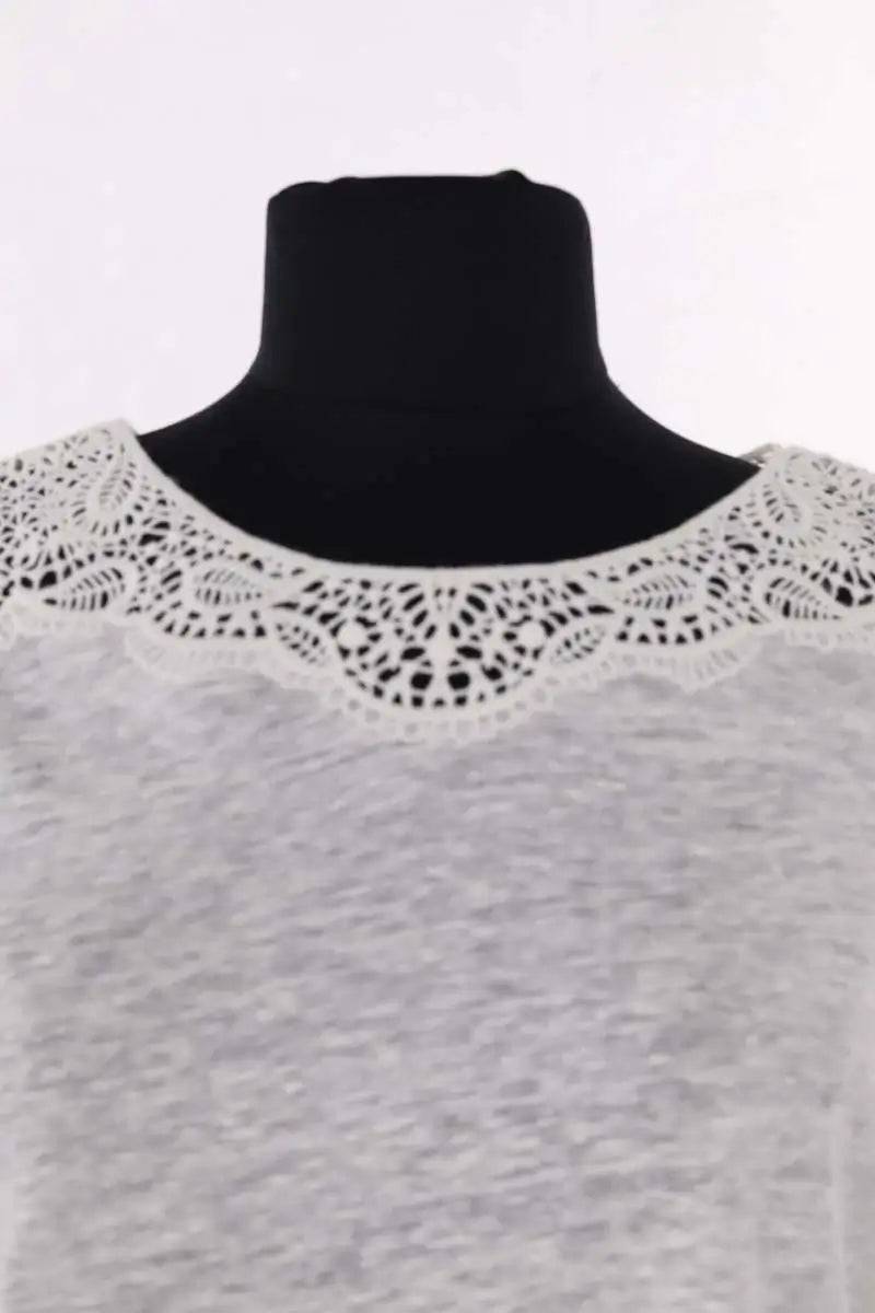 T-shirt Sézane Blanc en Coton