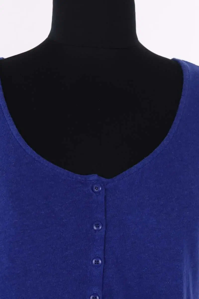 T-shirt Sézane Bleu en Coton