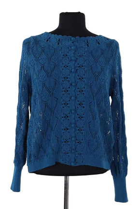 T-shirt Sézane Bleu en Coton, taille S - Seconde Main