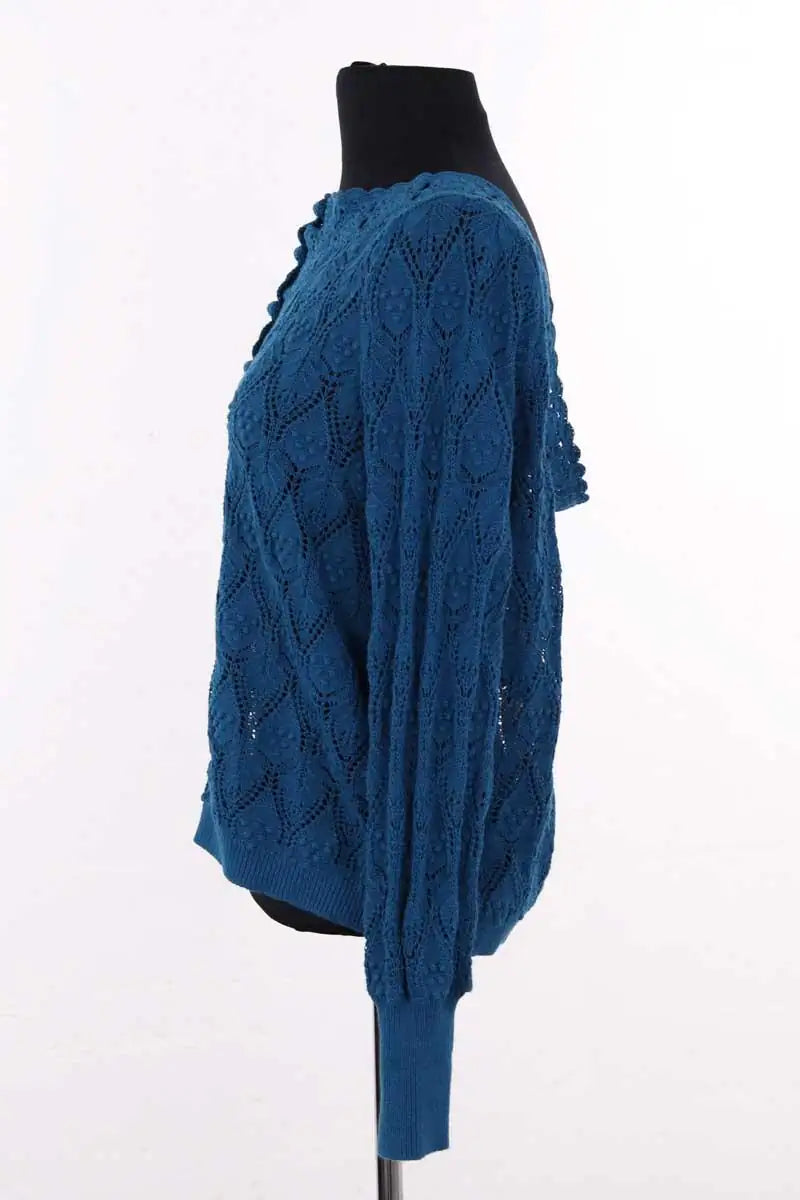 T-shirt Sézane Bleu en Coton
