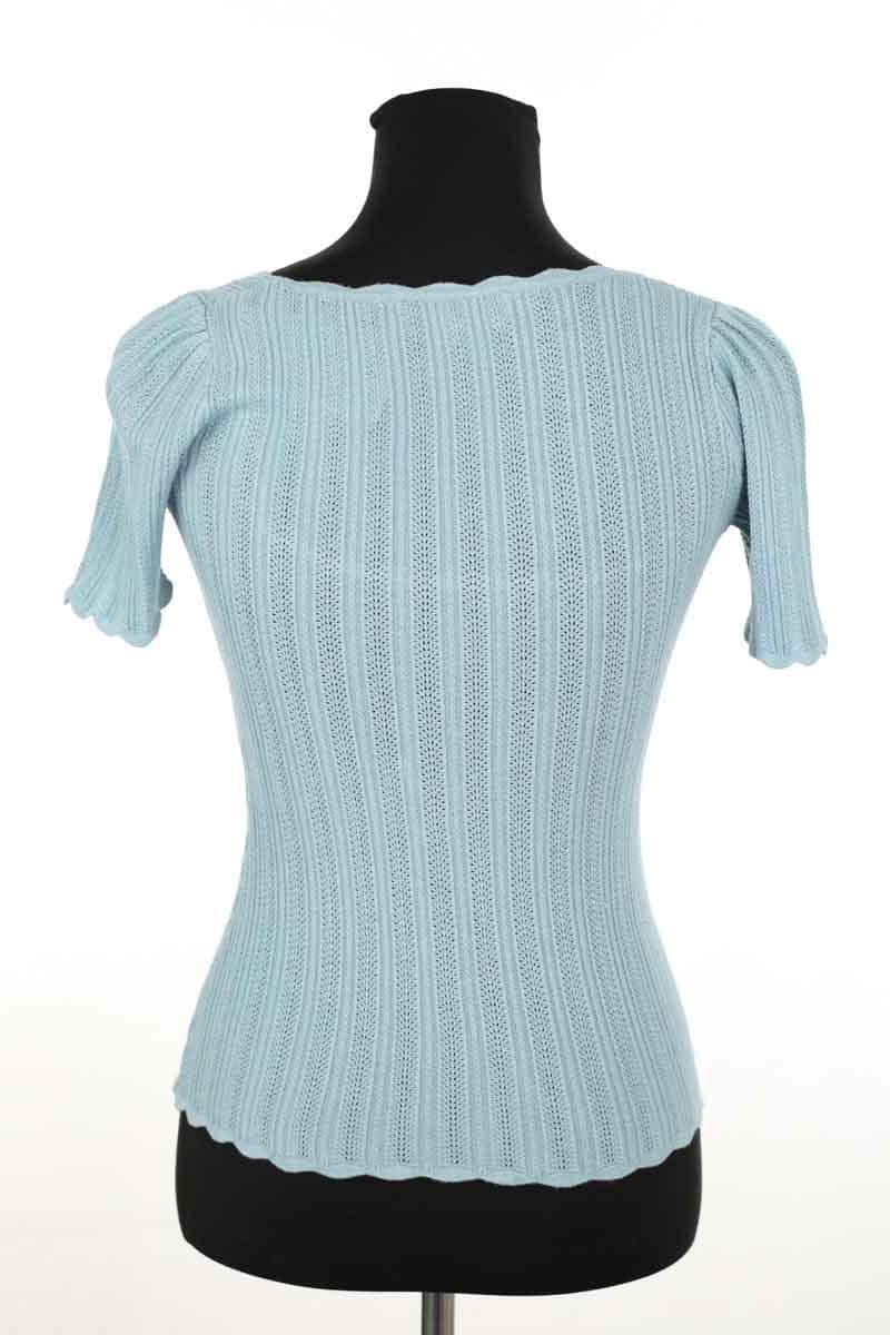 T-shirt Sézane Bleu en Viscose