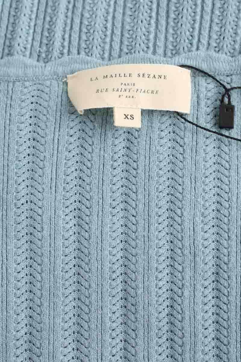 T-shirt Sézane Bleu en Viscose