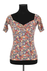 T-shirt Sézane Multicolore en Coton, taille XS - Seconde Main