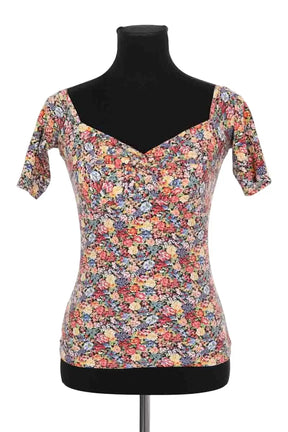 T-shirt Sézane Multicolore en Coton, taille XS - Seconde Main