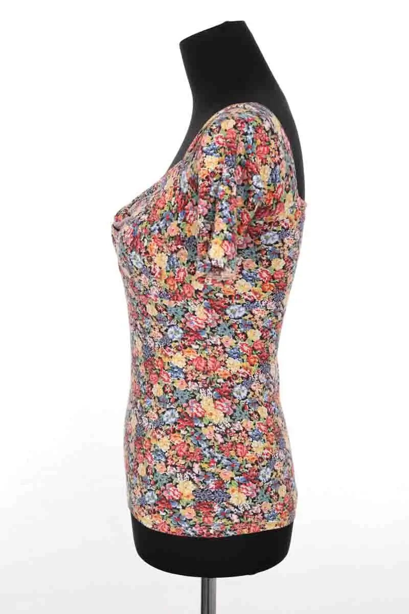 T-shirt Sézane Multicolore en Coton