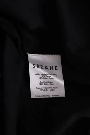 T-shirt Sézane Noir en Coton